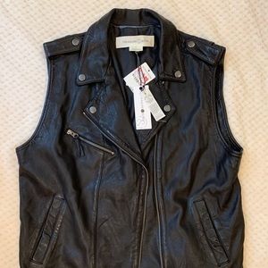 NWT Treasure & Bond (Nordstrom Brand) Leather Vest